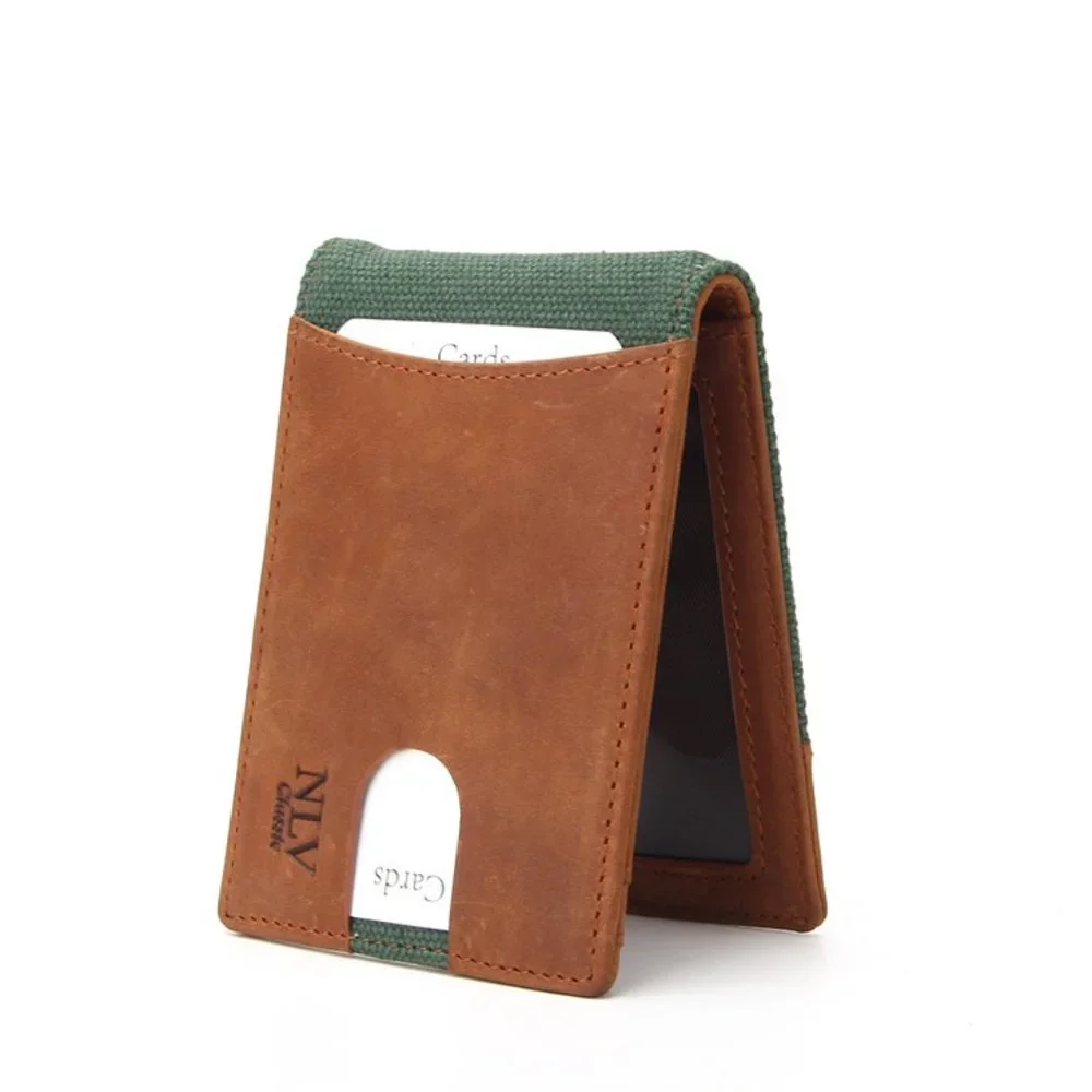 COPY - NLV Classic Men's Leather Wallet Billfold RFID
